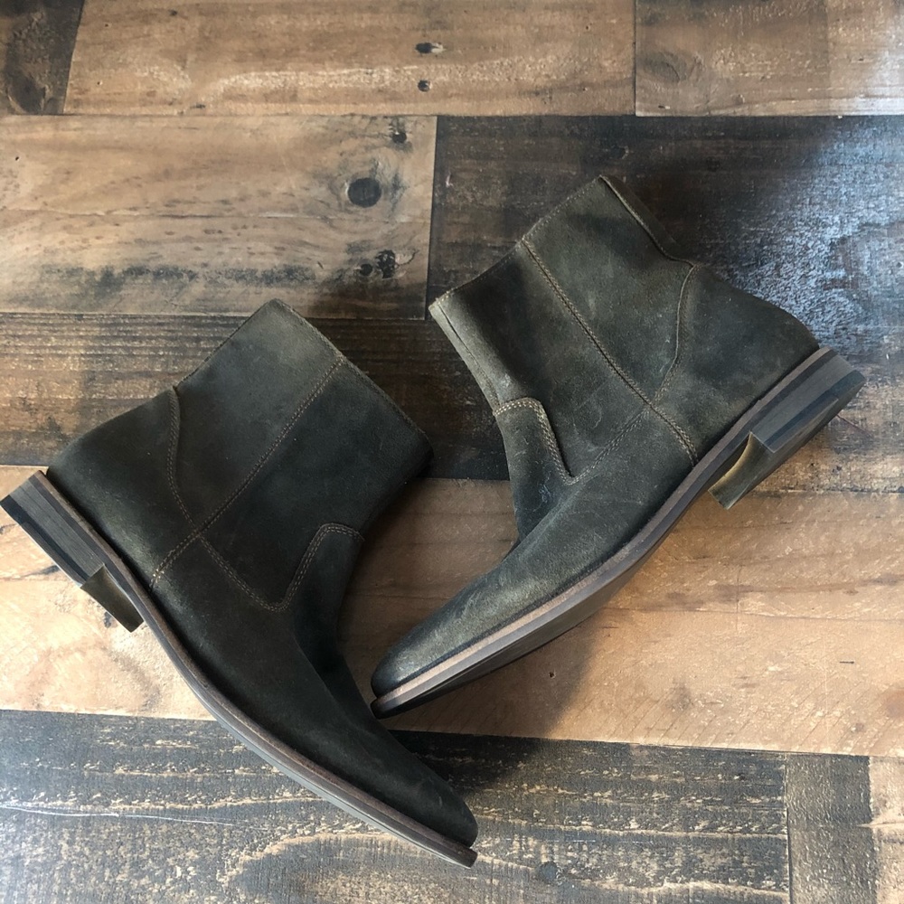 Men’s Banana Republic Leather Ankle Boots 9.5